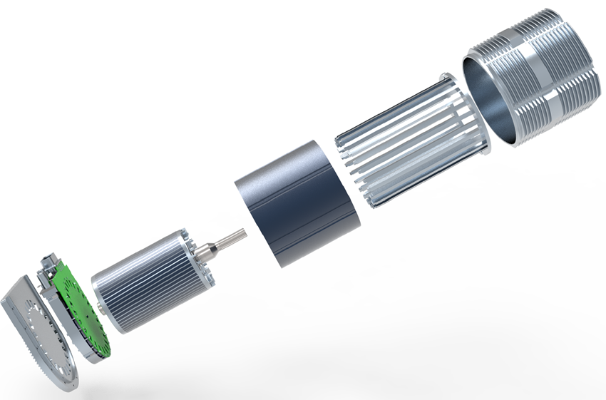 High-Reliability Integrated Electric Drive System