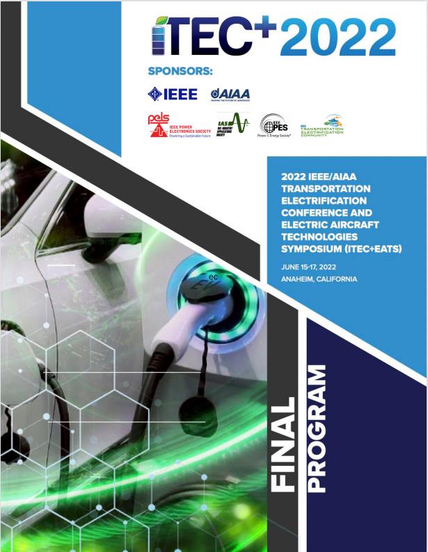 Quanten Technologies participated in the 2022 ITEC (IEEE International Transportation Electrification Conference) successfully